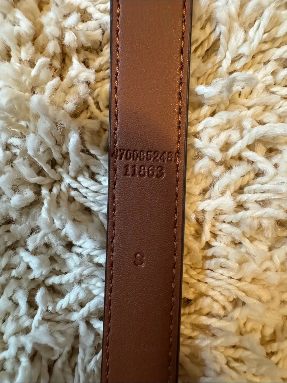 Ralph Lauren Bright Yellow Leather Belt with Gold Buckle